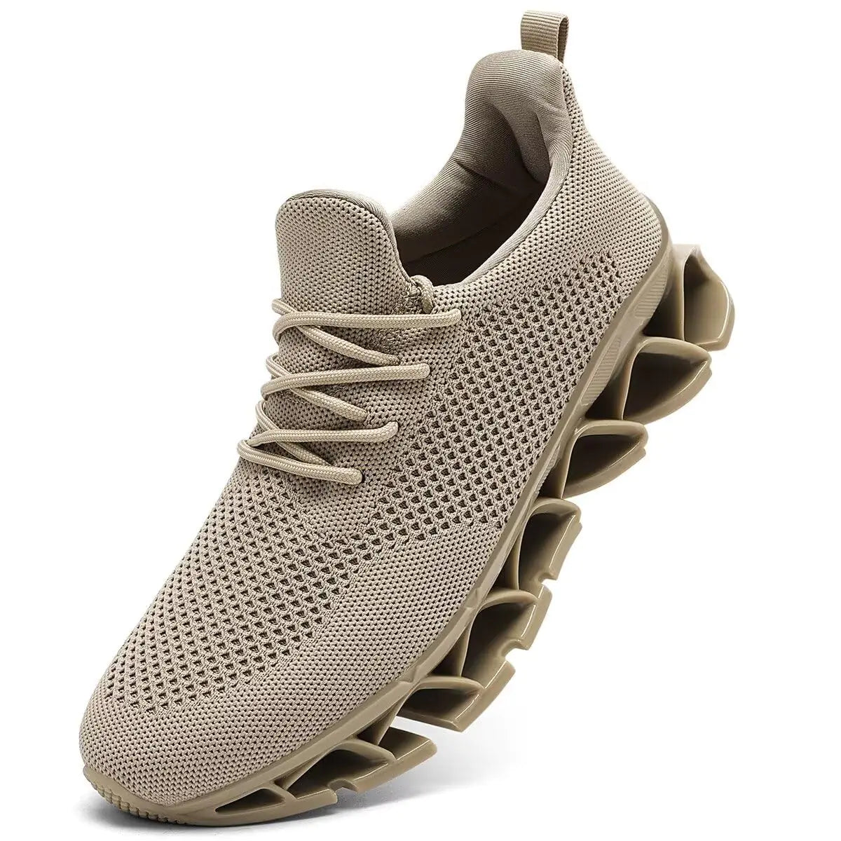 Mens Blade Running Shoes Slip-on Mesh Breathable Sneakers Walking Fashion Trainers Zapatos de Hombre
