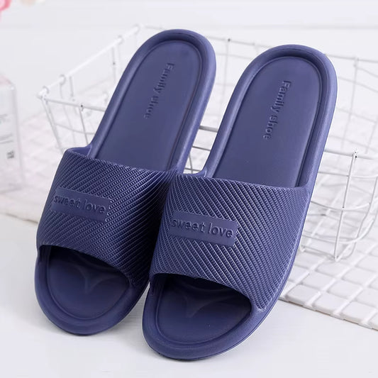 Women Indoor Floor Flat Shoes Summer Non-Slip Flip Flops Bath Home Slippers Female Slipper Comfortable Zapatillas De Hombre